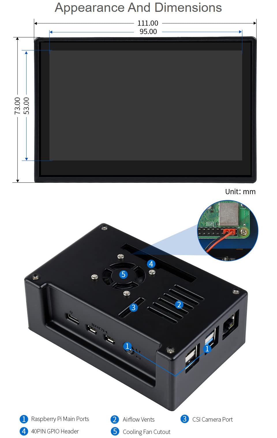 waveshare-4-3-zoll-kapazitives-touch-display-800x480-ips-mipi-dsi-mit-geh-use-f- image 7