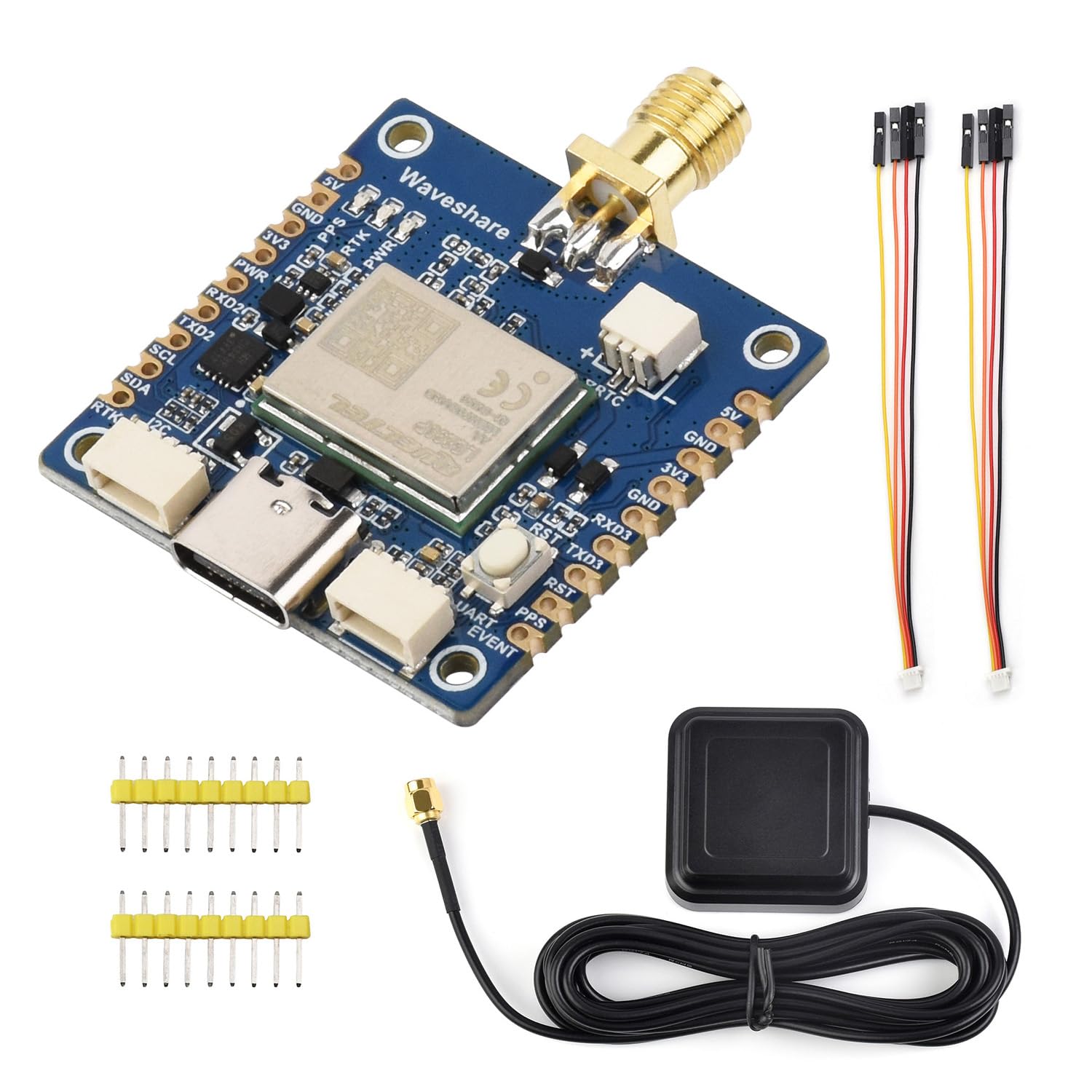 waveshare-lg290p-quad-band-gnss-rtk-modul-l1-l2-l5-e6-zentimeter-pr-zision-versi image 1