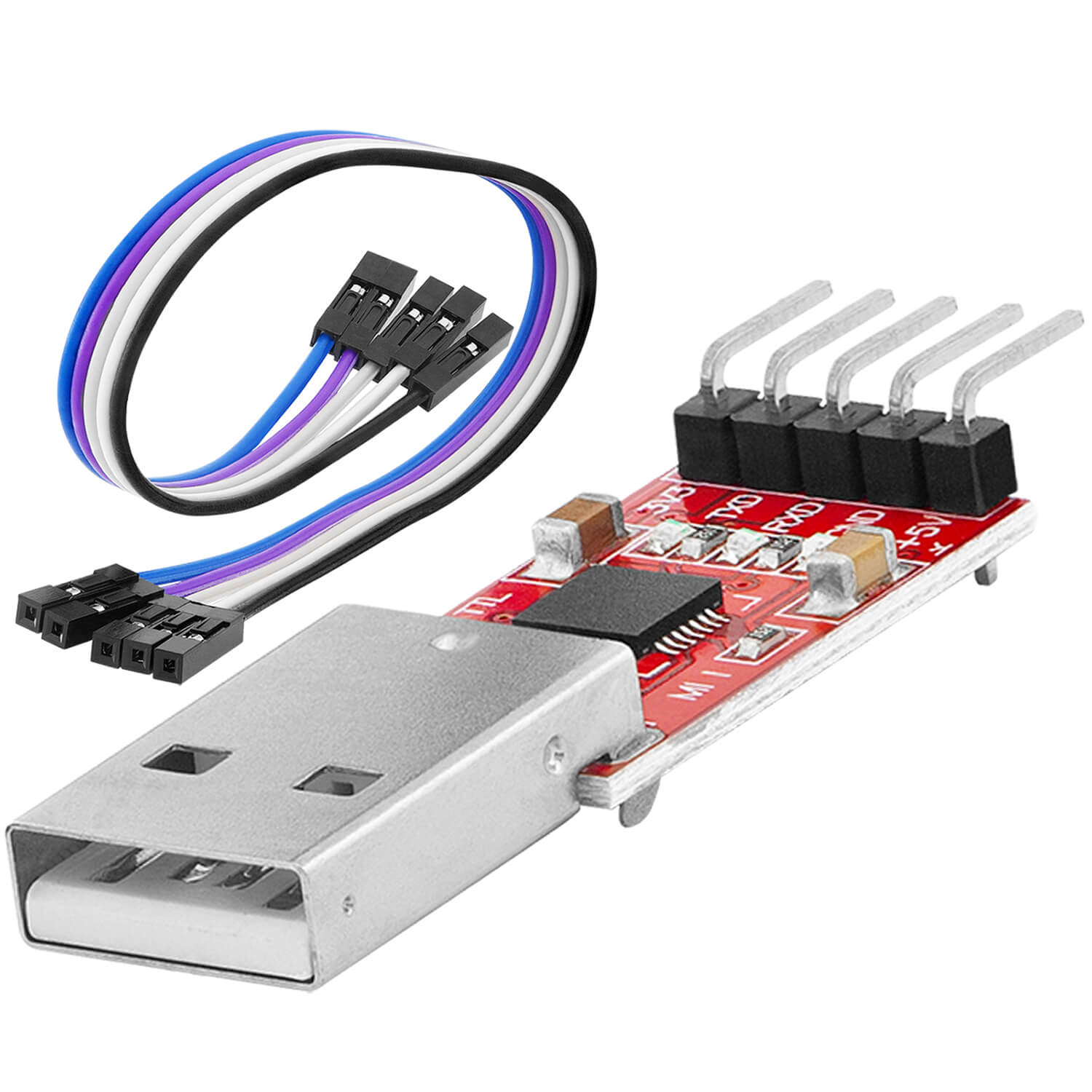 az-delivery-cp2102-usb-zu-ttl-konverter-hw-598-3-3v-5v-mit-jumper-kabel image 4