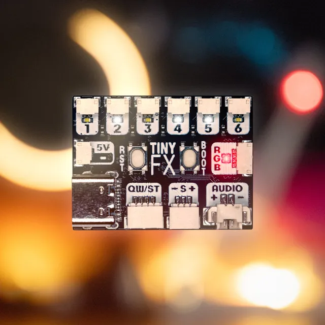 pimoroni-tiny-fx-led-effekt-controller-mit-rp2040 image 1