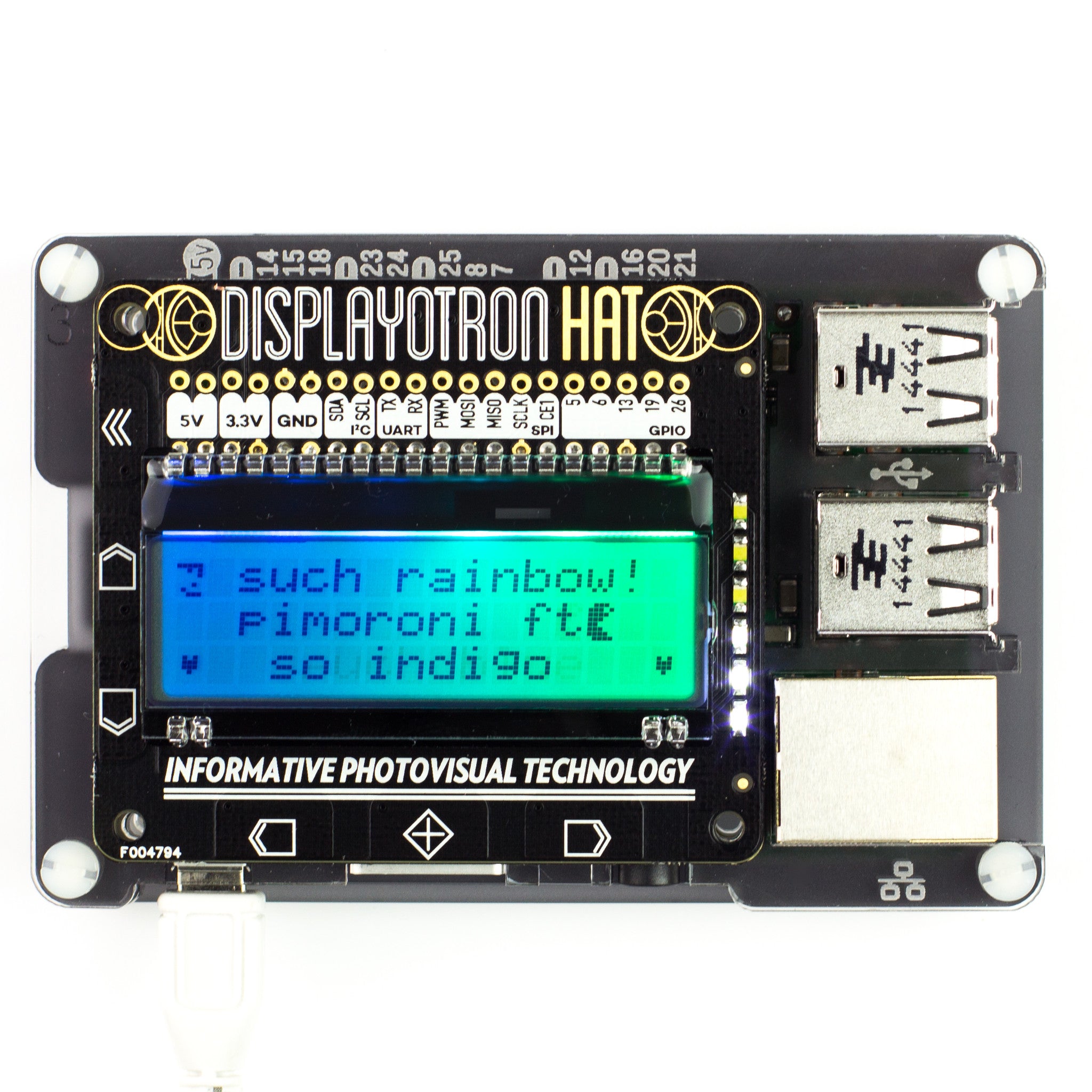 pimoroni-display-o-tron-hat-16x3-zeichen-lcd-f-r-raspberry-pi image 2
