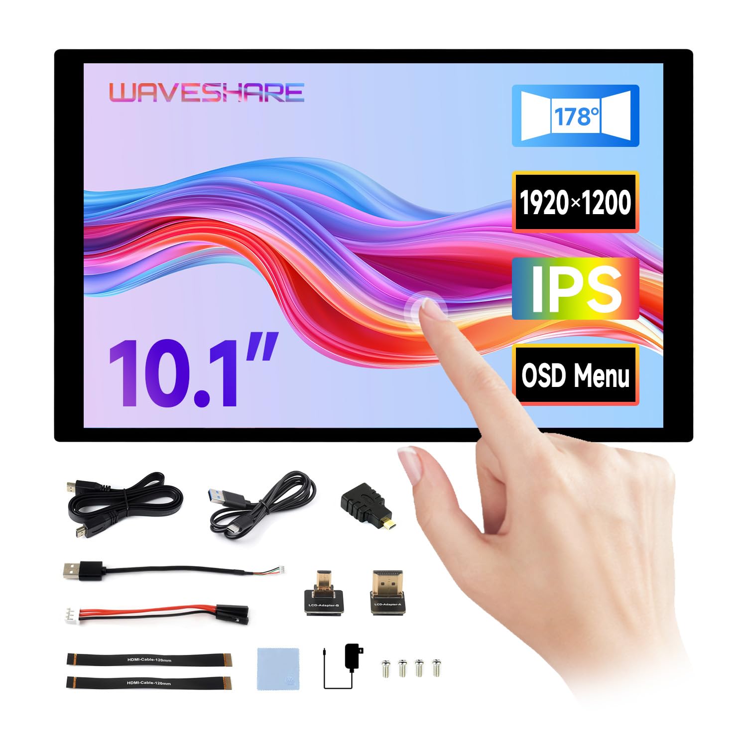 waveshare-10-1-zoll-touch-display-1920x1200-ips-panel-f-r-raspberry-pi-windows-j image 1