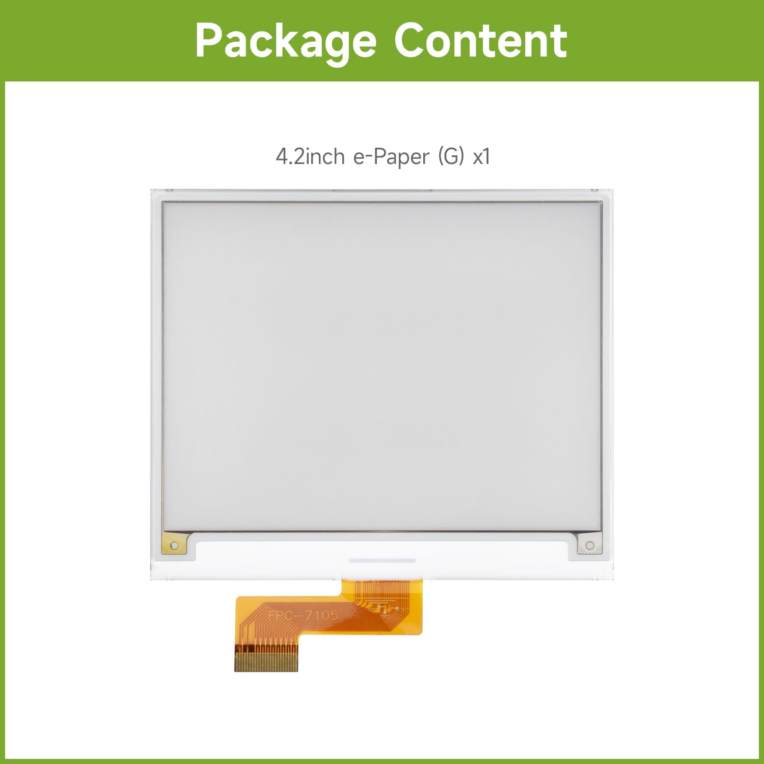 waveshare-4-2-zoll-e-paper-display-g-e-ink-raw-400x300-rot-gelb-schwarz-wei-ohne image 2
