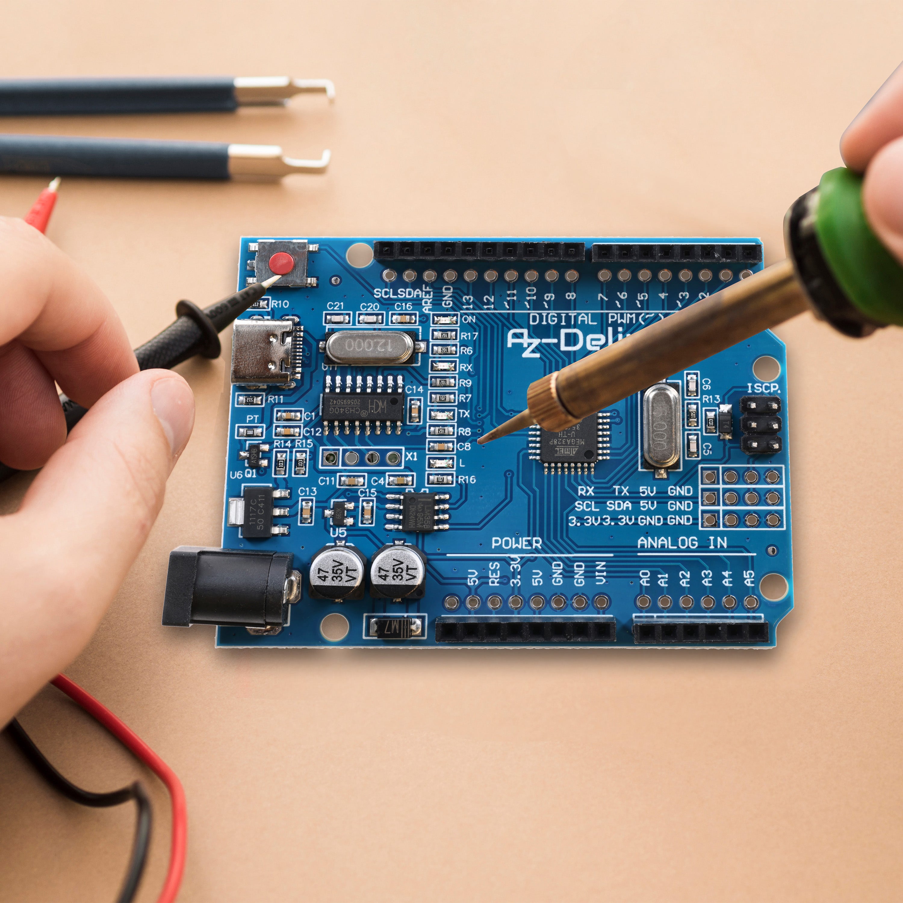 az-delivery-az-atmega328-board-mikrocontroller-mit-usb-c-anschluss image 5
