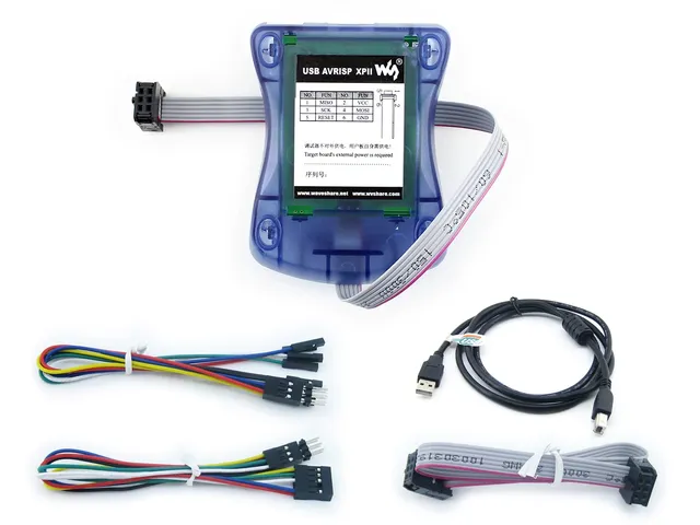 waveshare-avrisp-xpii-usb-avr-programmer-isp-pdi-in-system-programmer image 1
