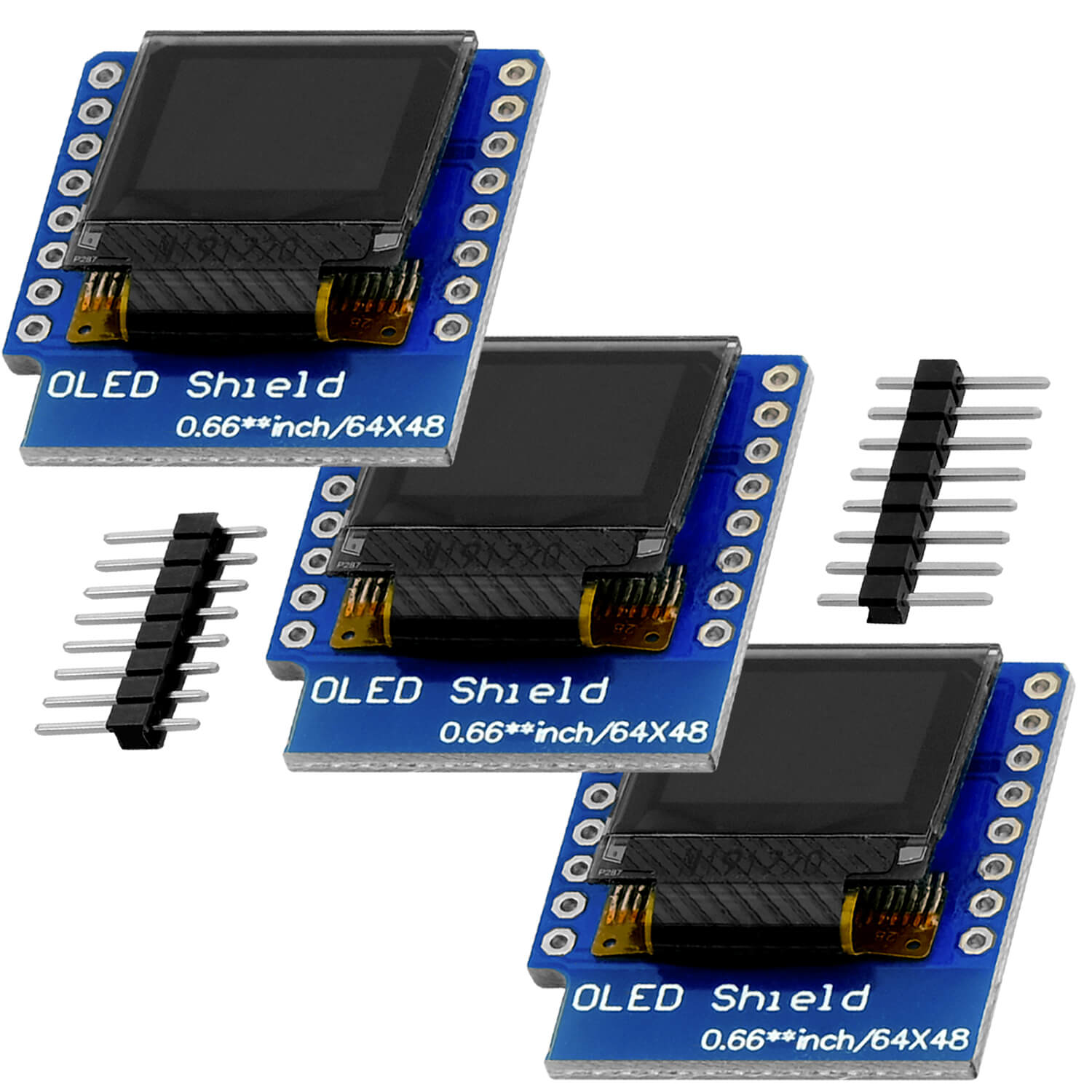 az-delivery-0-66-zoll-oled-display-shield-64x48-pixel-f-r-d1-mini image 2