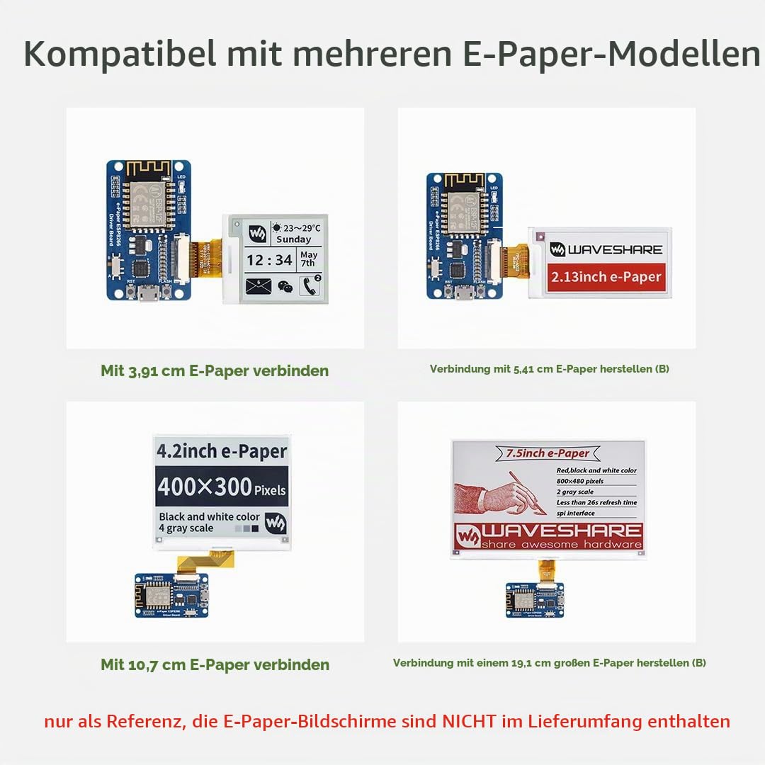 waveshare-universal-e-paper-treiberboard-mit-esp8266-wlan-f-r-spi-e-paper-rohpan image 6