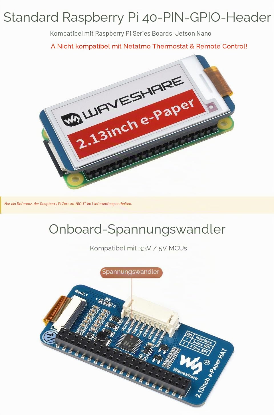 waveshare-2-13-zoll-e-paper-display-hat-b-v4-212x104-rot-schwarz-wei-spi image 5