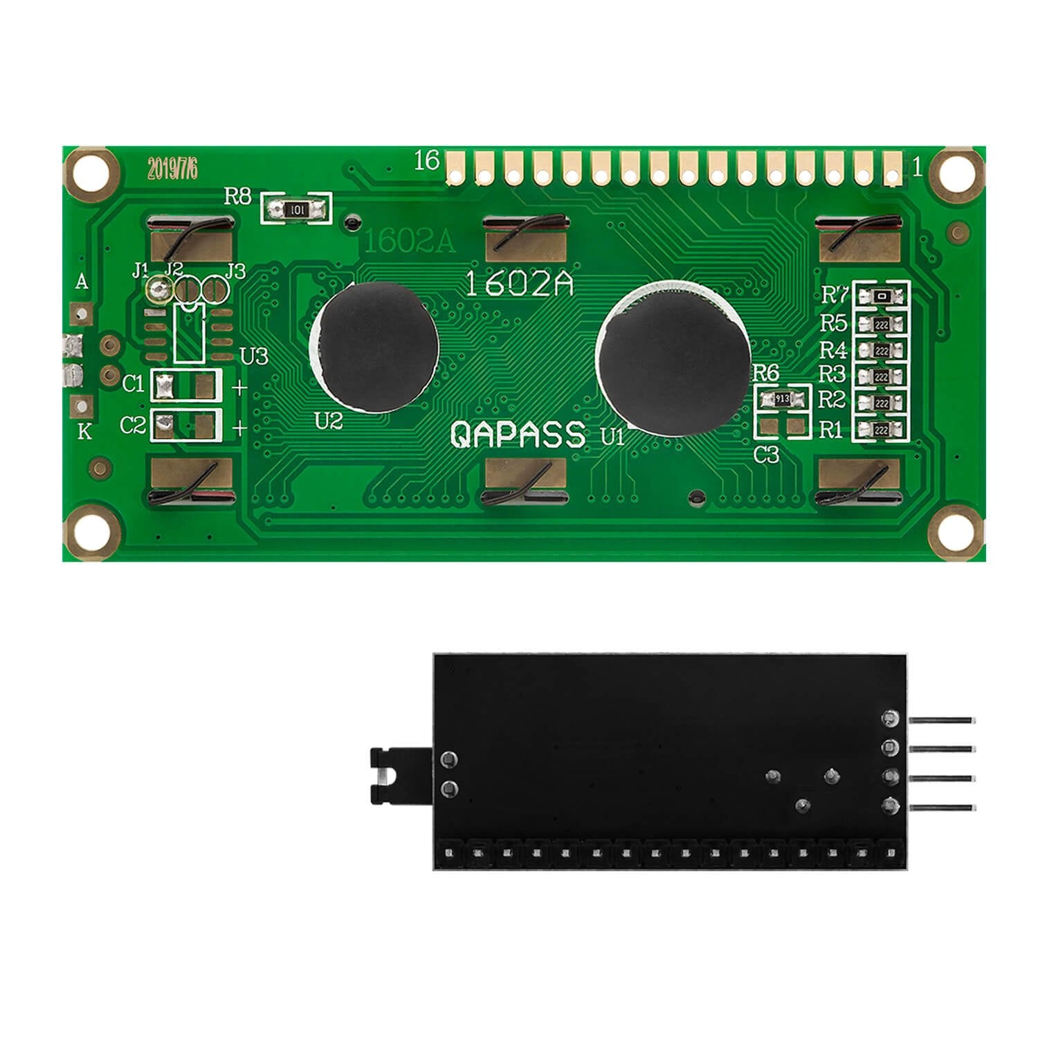 az-delivery-hd44780-1602-lcd-modul-display-bundle-mit-i2c-schnittstelle-2x16-zei image 4