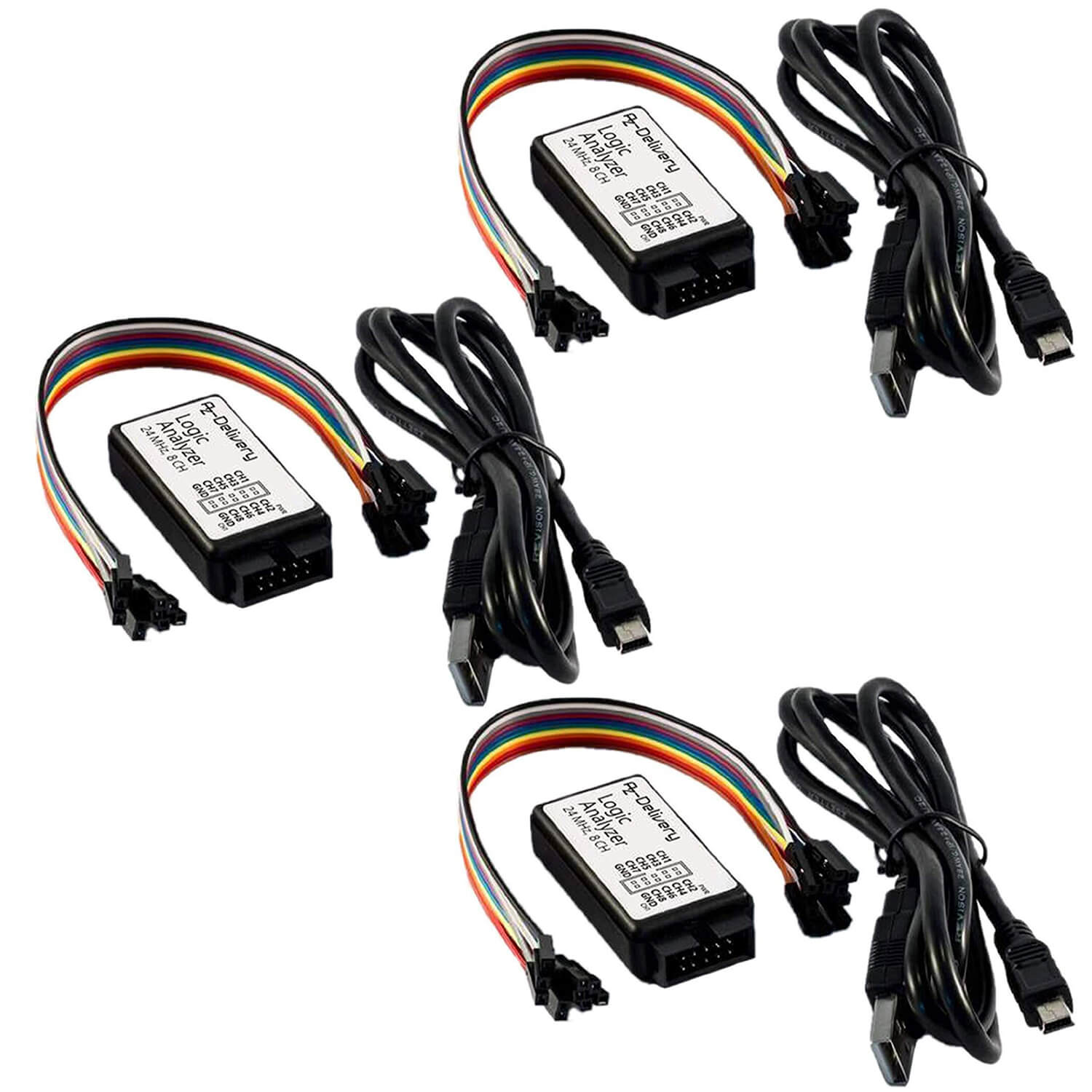 az-delivery-logic-analyzer-8-ch-24mhz-mit-usb-kabel-f-r-arduino-i2c-spi-uart-ana image 4