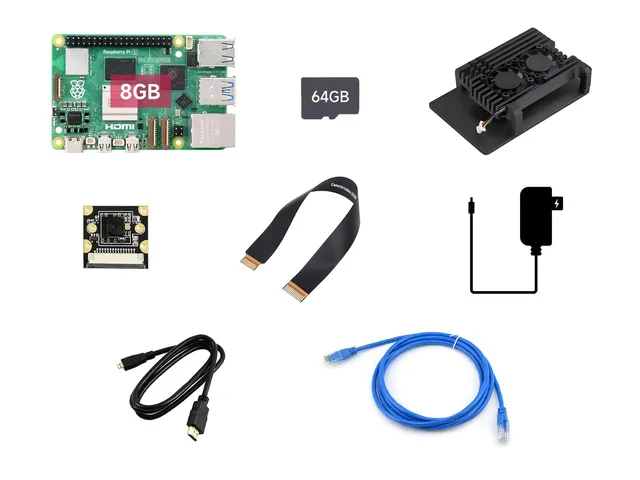 waveshare-dual-kamera-kit-f-r-raspberry-pi-5-mit-pi-5-8gb-2x-pi5-imx219-120-weit image 1