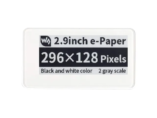 waveshare-2-9-zoll-nfc-powered-e-paper-modul-296x128-schwarz-wei-mit-abs-geh-use image 1