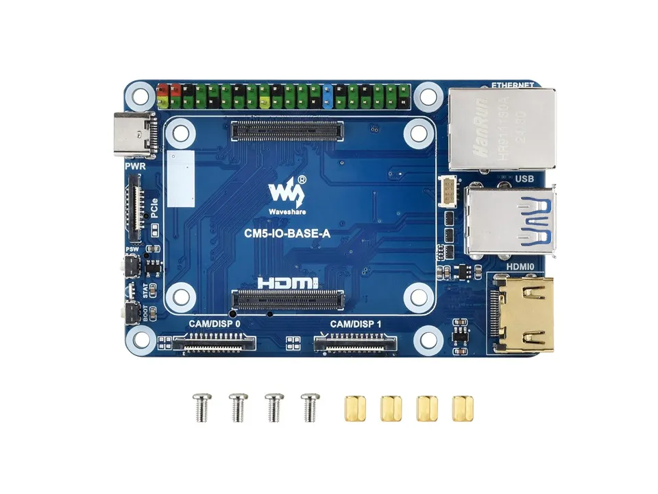 waveshare-cm5-io-base-a-mini-basisplatine-io-board-f-r-raspberry-pi-compute-modu image 1