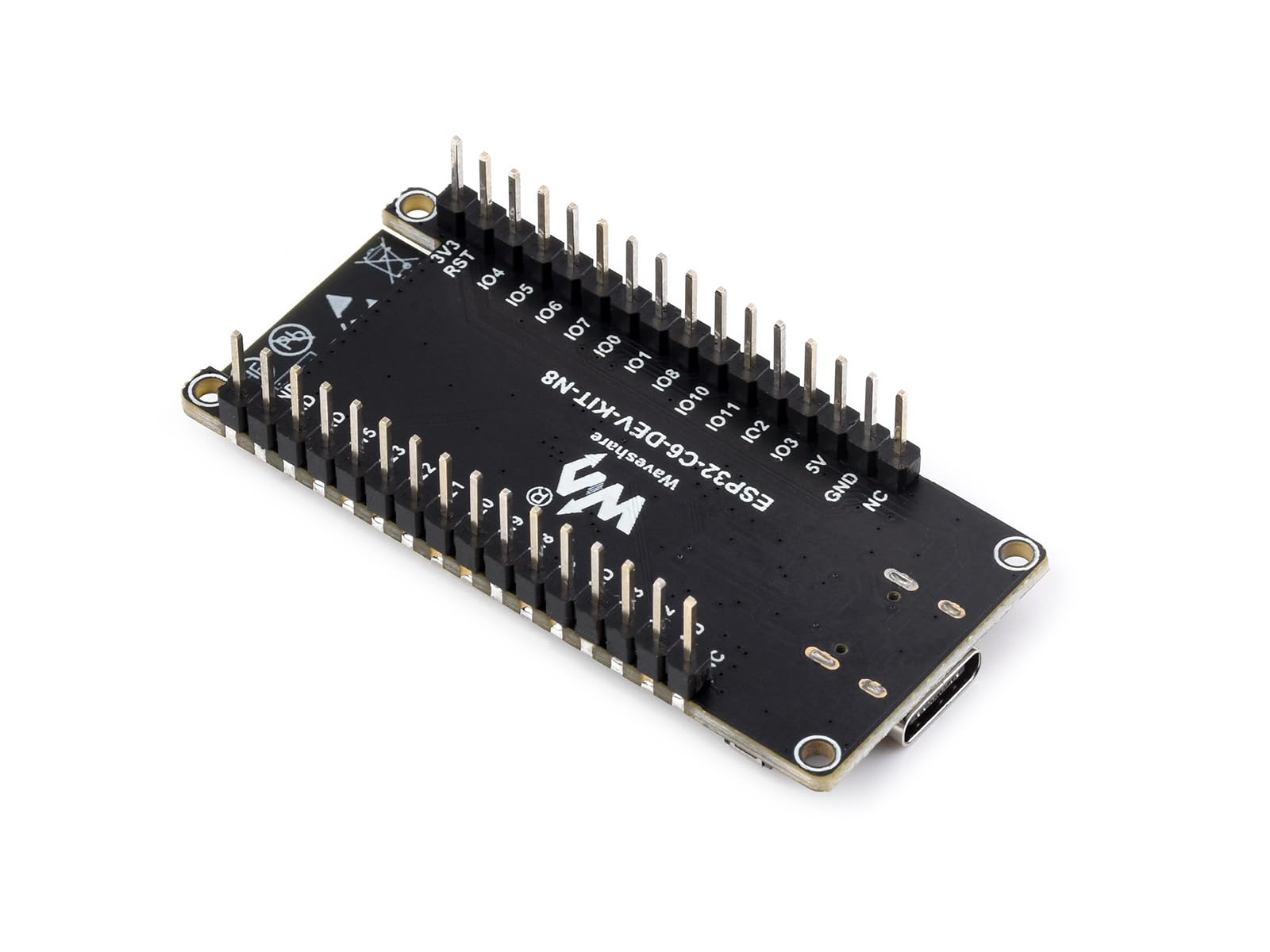 waveshare-esp32-c6-entwicklungsboard-wifi-6-bluetooth-5-ieee-802-15-4-vorverl-te image 2