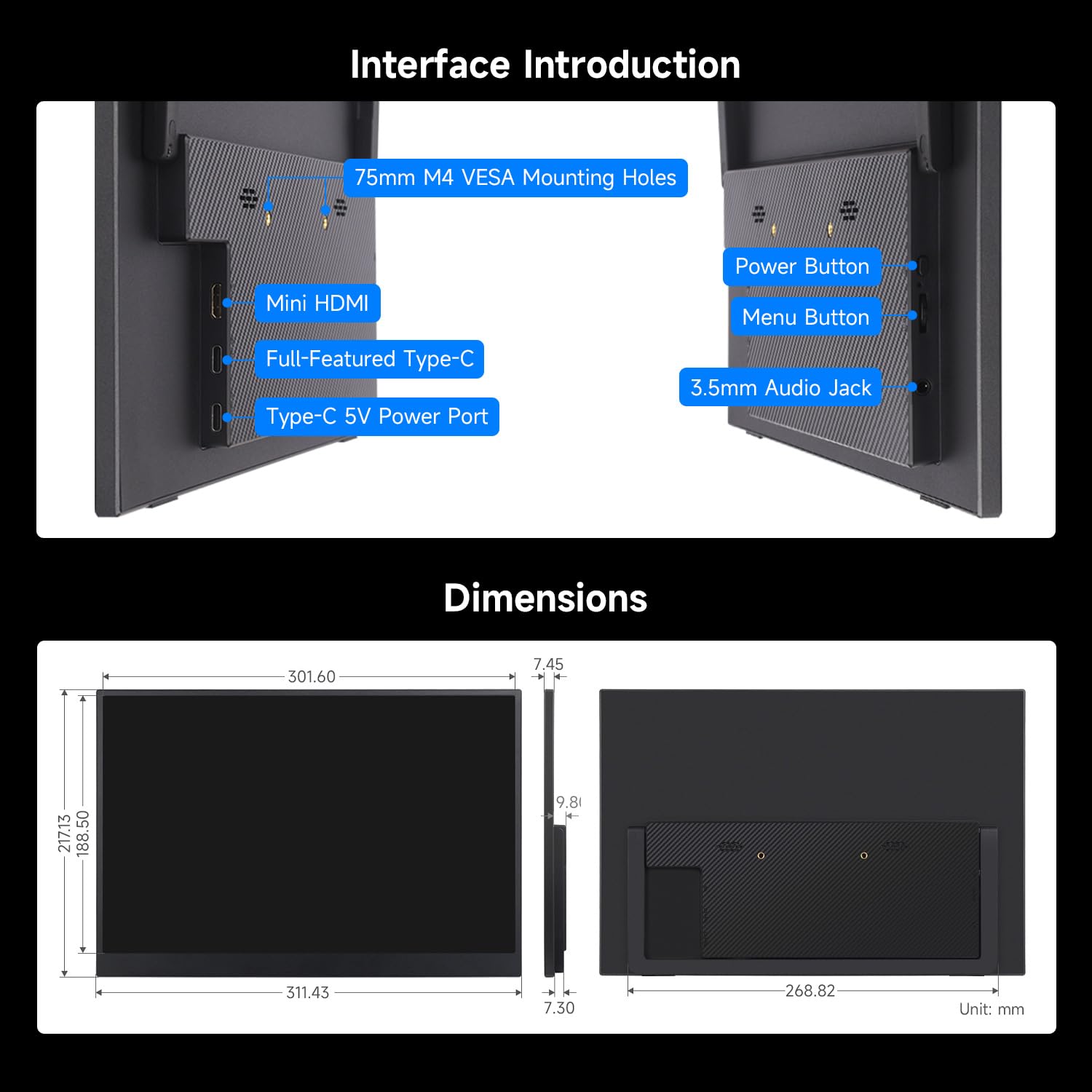 waveshare-14-zoll-tragbarer-monitor-ips-1920x1200-full-hd-mini-hdmi-100-srgb-hdr image 8