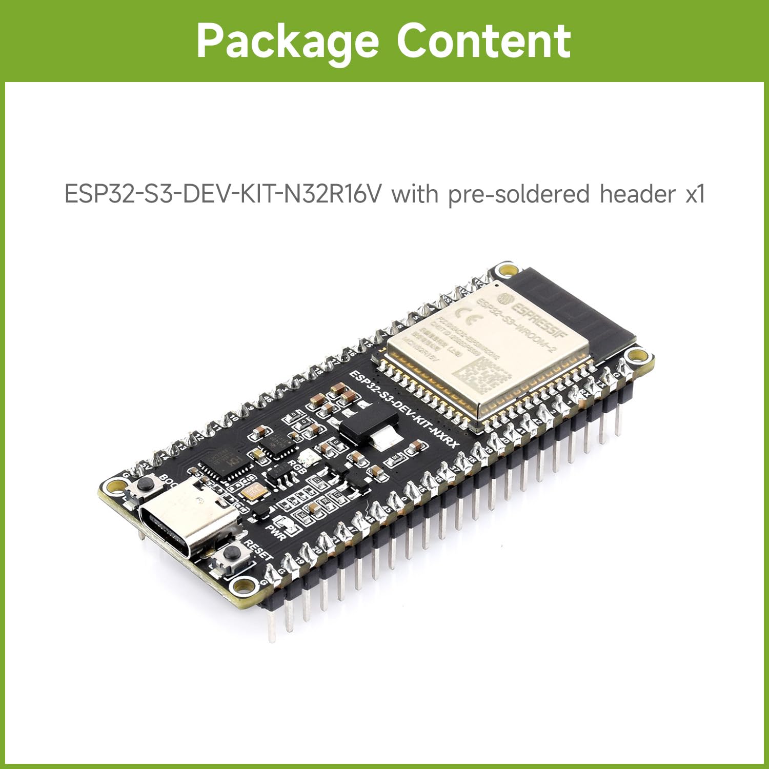 waveshare-esp32-s3-dev-kit-n32r16v-m-microcontroller-entwicklungsboard-mit-pinhe image 2