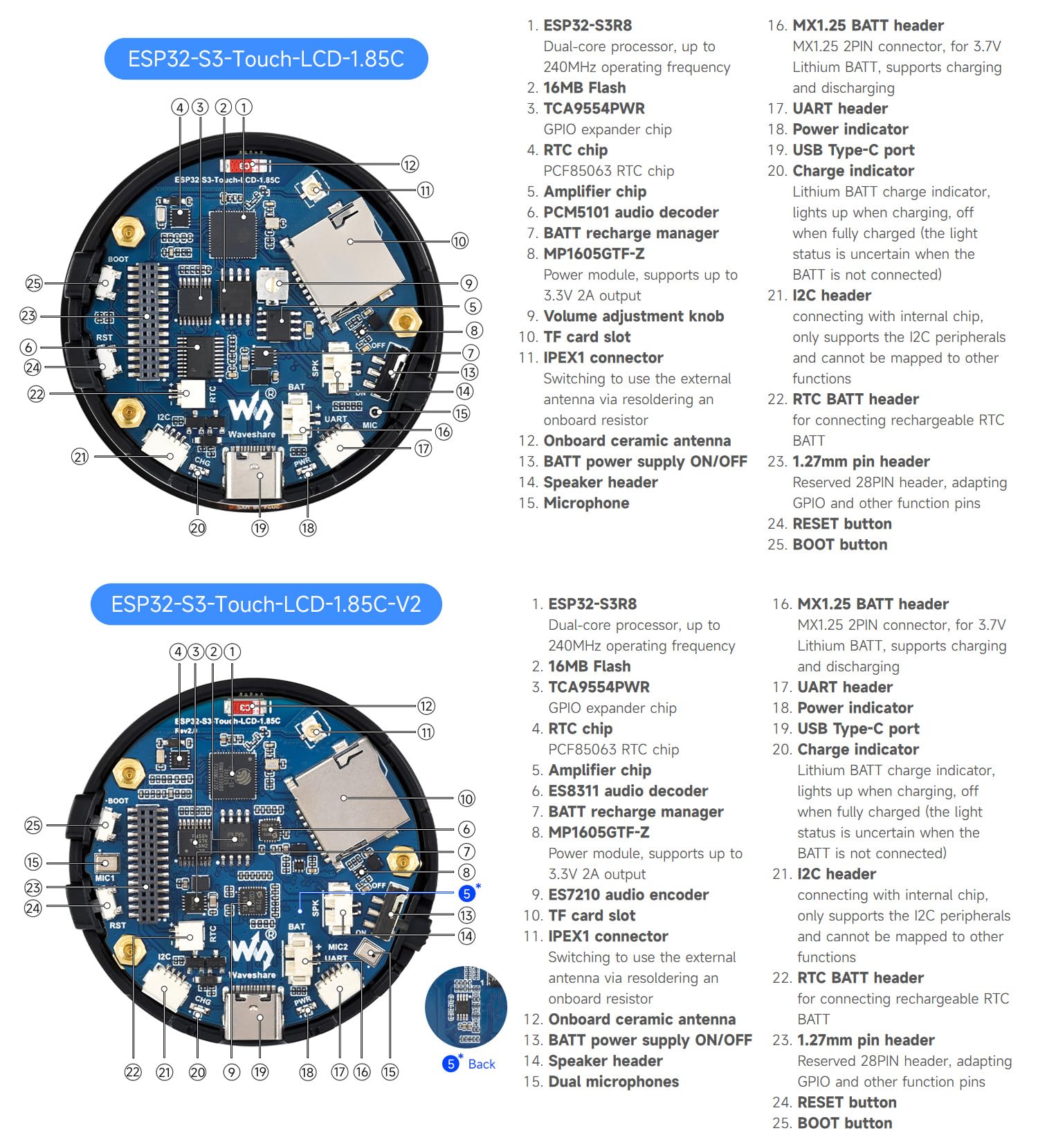 waveshare-esp32-s3-1-85-zoll-rundes-touch-lcd-board-360x360-wifi-bt image 7