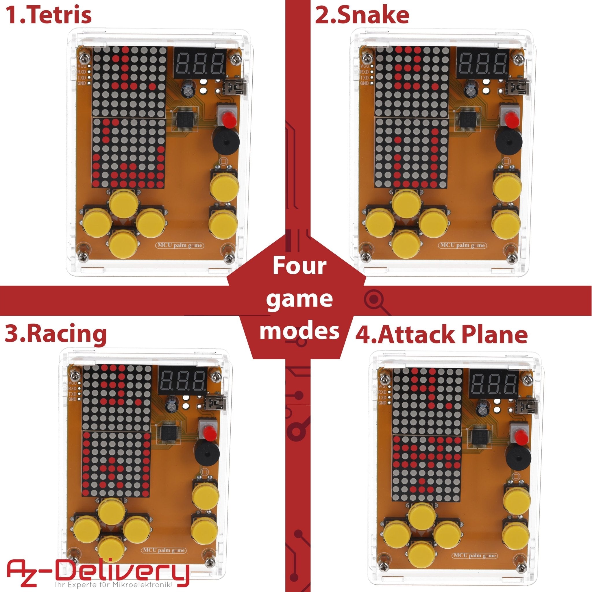 az-delivery-diy-elektronik-bausatz-retro-spielekonsole-mit-transparentem-geh-use image 7