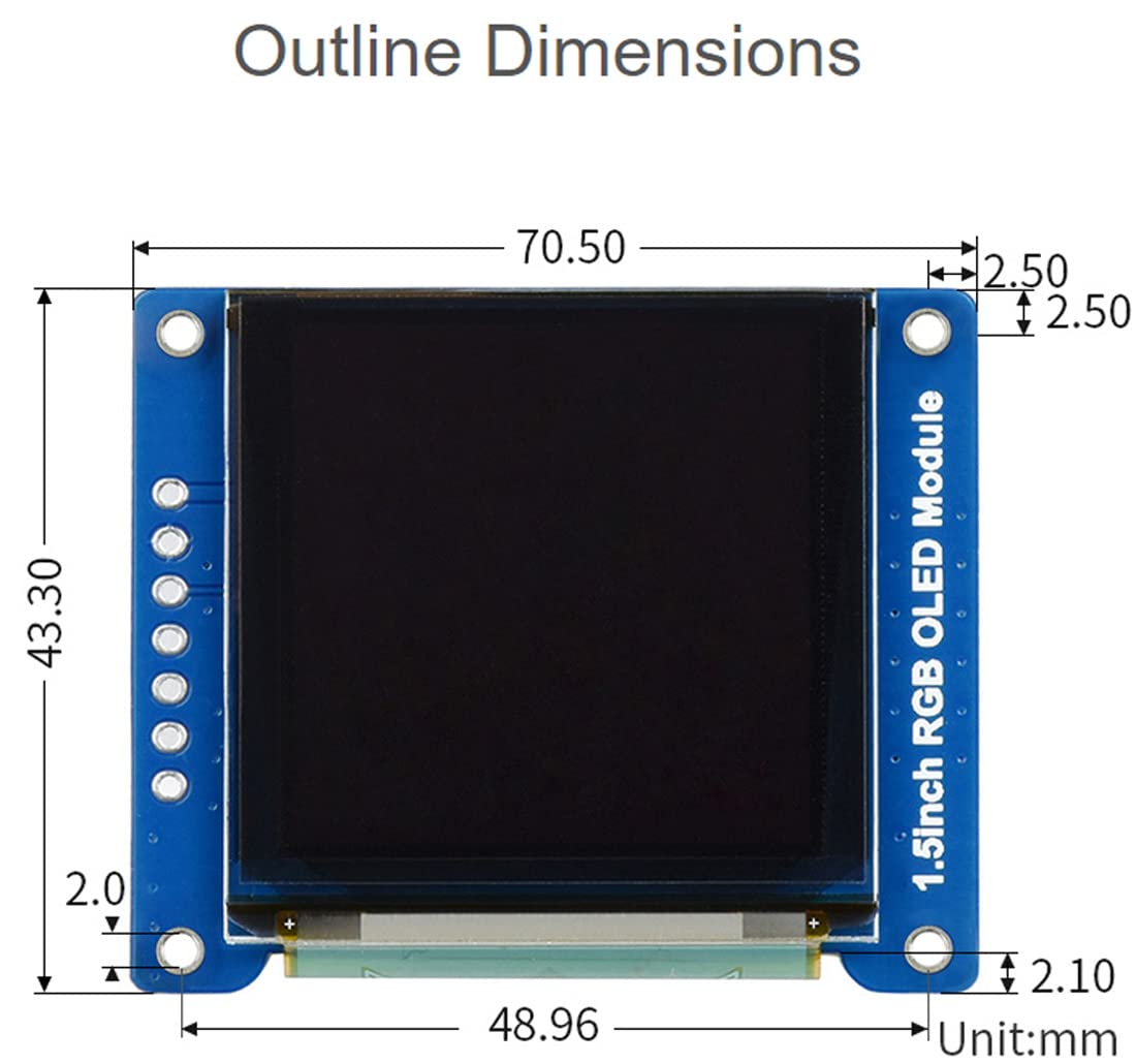 waveshare-1-5-zoll-rgb-oled-display-modul-128x128-spi image 5