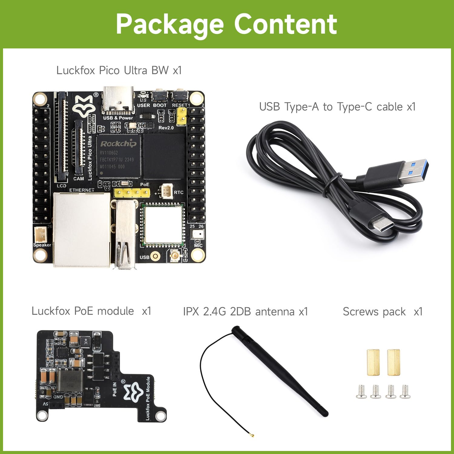 waveshare-luck-fox-pico-ultra-rv1106-board-mit-wlan-poe-modul-cortex-a7-npu-isp image 2