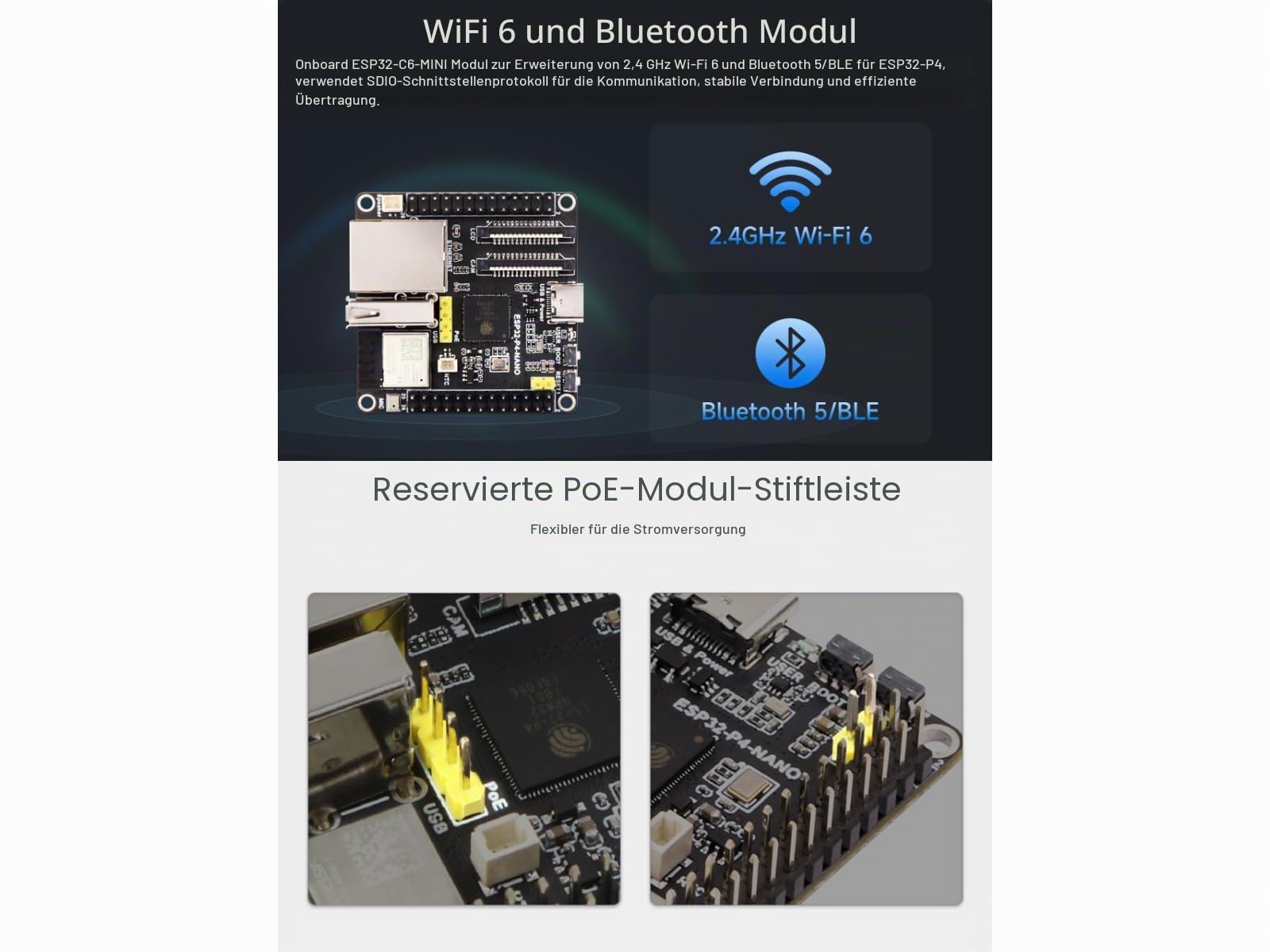 waveshare-esp32-p4-nano-wifi-entwicklungsboard-mit-wi-fi-6-und-bluetooth-5-ble image 4