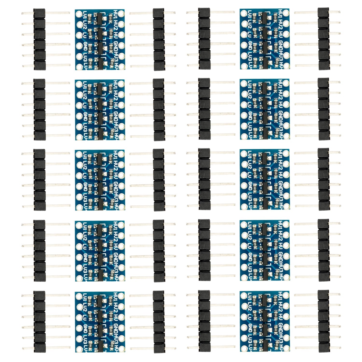 az-delivery-iot-4-kanal-iic-i2c-pegelwandler-modul-5v-zu-3-3v-bidirektional image 1
