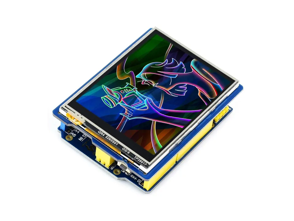 waveshare-2-8-zoll-tft-resistive-touch-lcd-shield-320x240-spi image 1