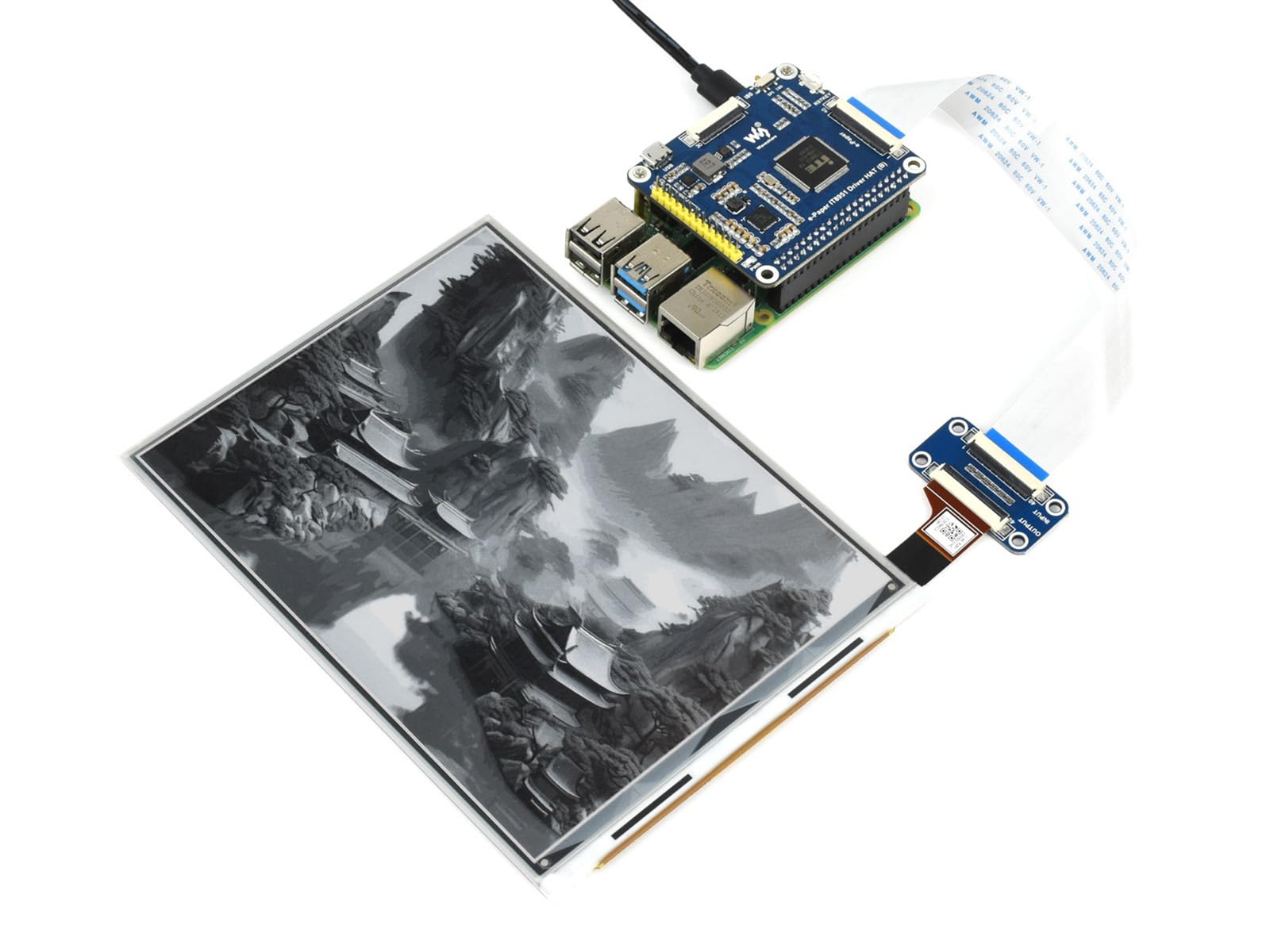 waveshare-7-8-zoll-e-paper-display-1872x1404-mit-it8951-driver-hat-schwarz-wei-f image 5