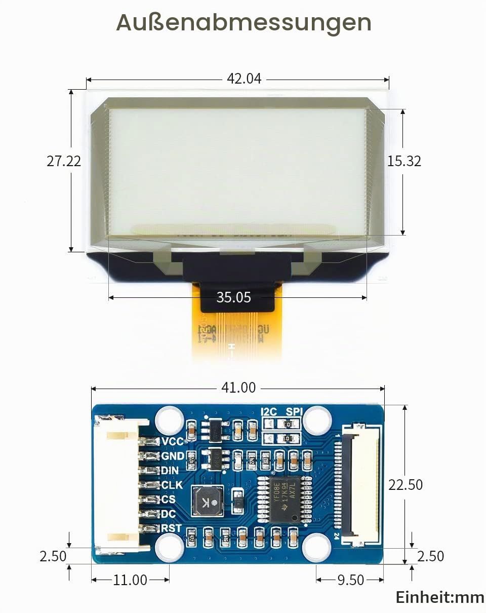 waveshare-1-51-zoll-transparent-oled-display-128x64-hellblau-spi-i2c image 8