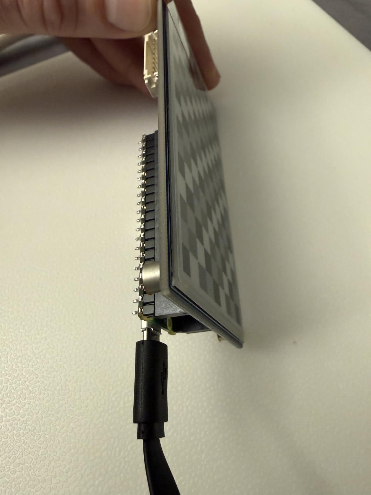 Groß und gestochen scharf