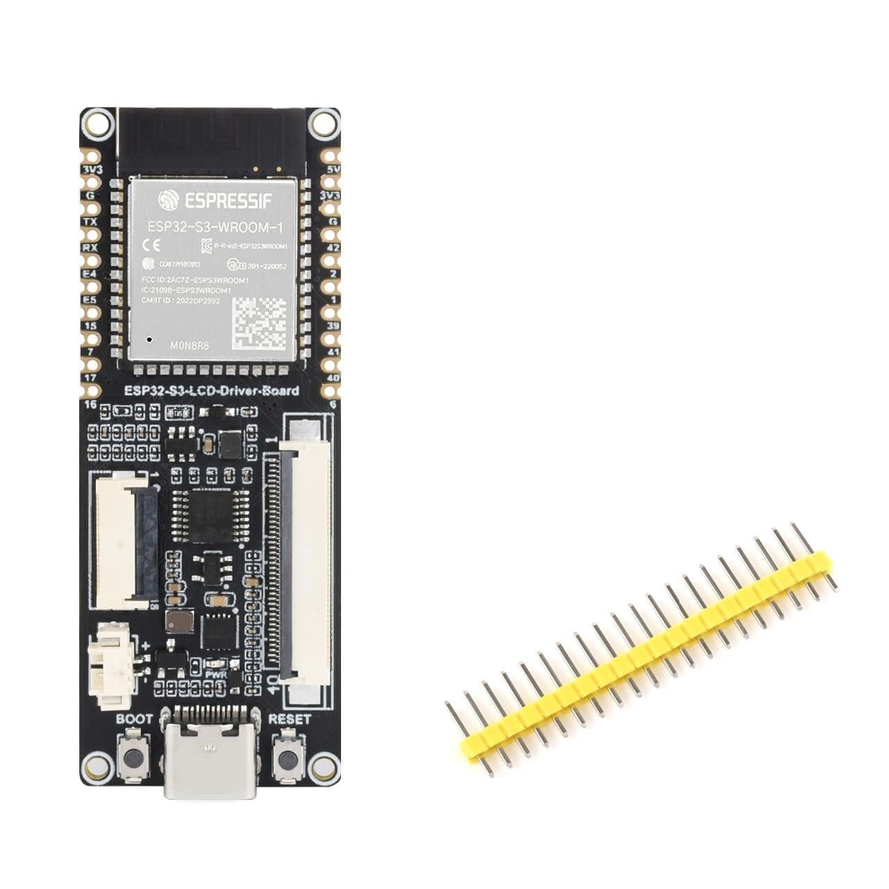 waveshare-esp32-s3-rgb-lcd-treiberboard-240mhz-dual-core-8mb-psram-flash-wifi-bl image 1