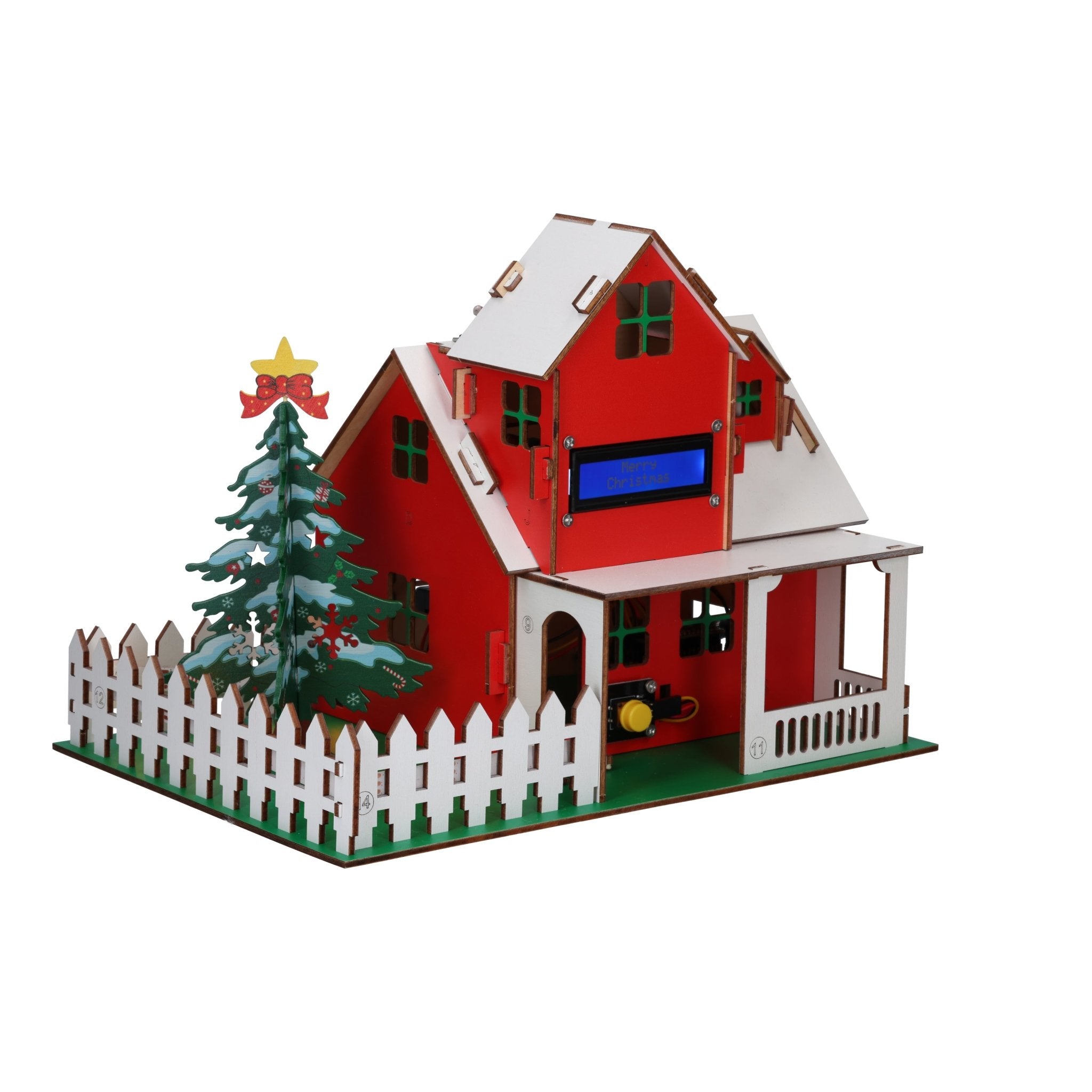 az-delivery-diy-christmas-house-starting-kit-rgb-elektronik-weihnachtshaus-stem- image 2