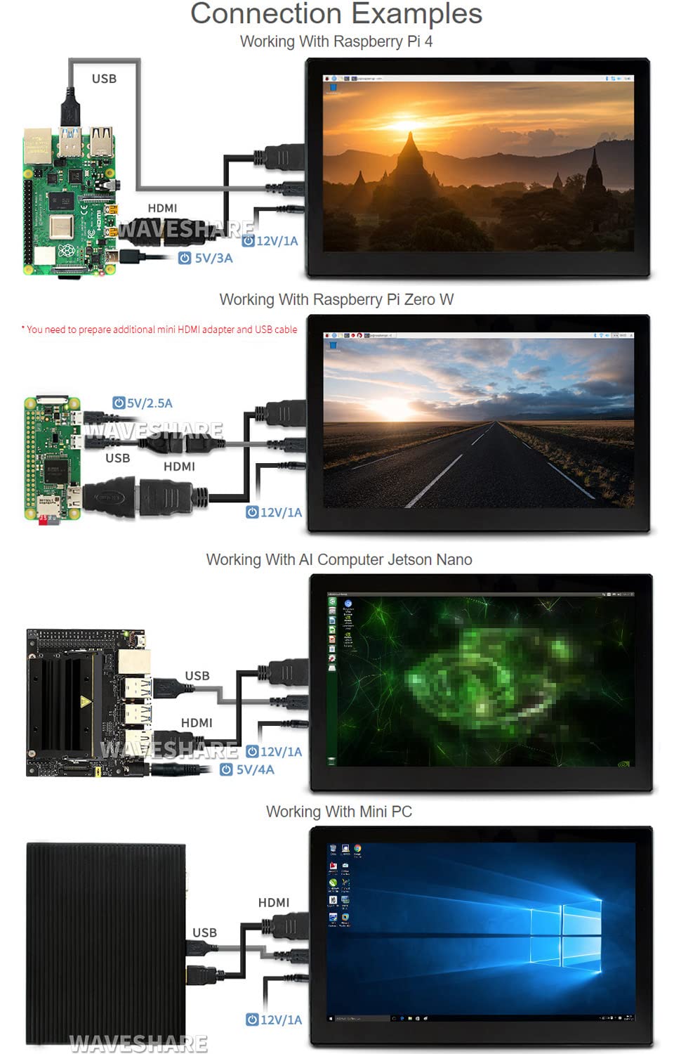 waveshare-13-3-zoll-ips-touchscreen-1920x1080-hdmi-lcd-v2-mit-geh-rtetem-glas image 4