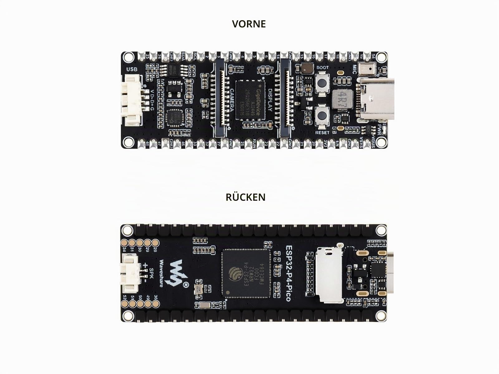 waveshare-esp32-p4-pico-high-performance-entwicklungsboard-risc-v-dual-core-32mb image 6