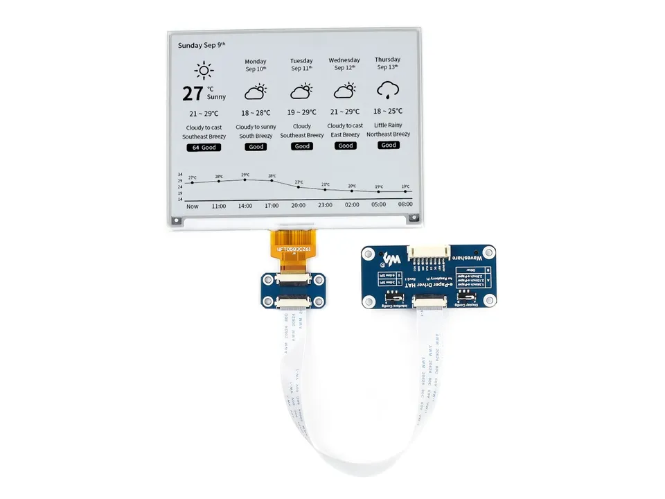 waveshare-5-83-zoll-e-paper-display-hat-648x480-pixel-schwarz-wei-f-r-raspberry- image 1