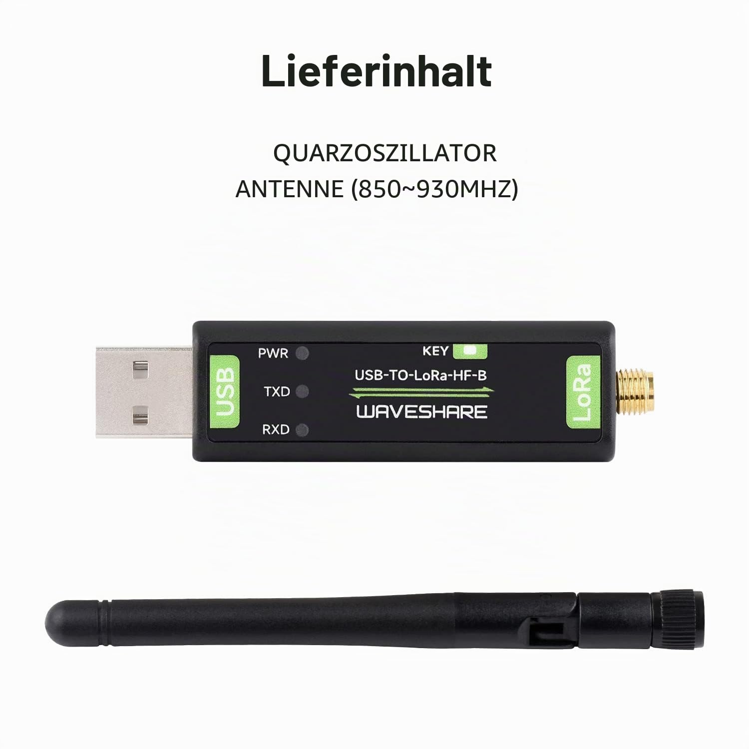 waveshare-usb-zu-lora-daten-bertragungsmodul-sx1262-850-930mhz-xtal-f-r-europa image 2