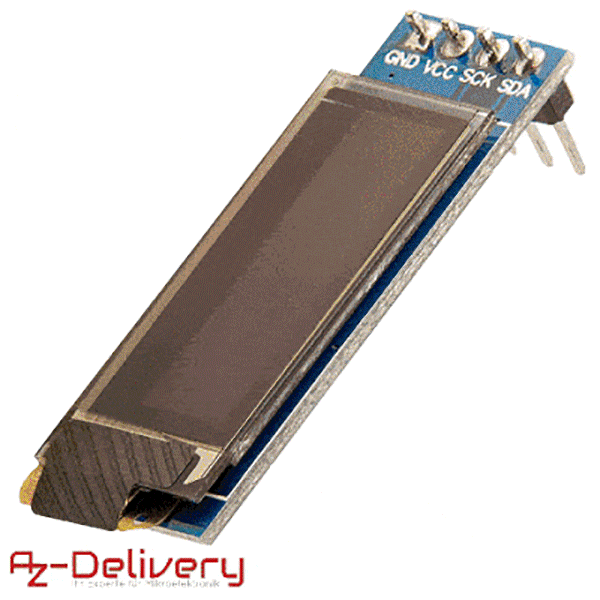 az-delivery-0-91-zoll-oled-i2c-display-128x32-pixel image 2