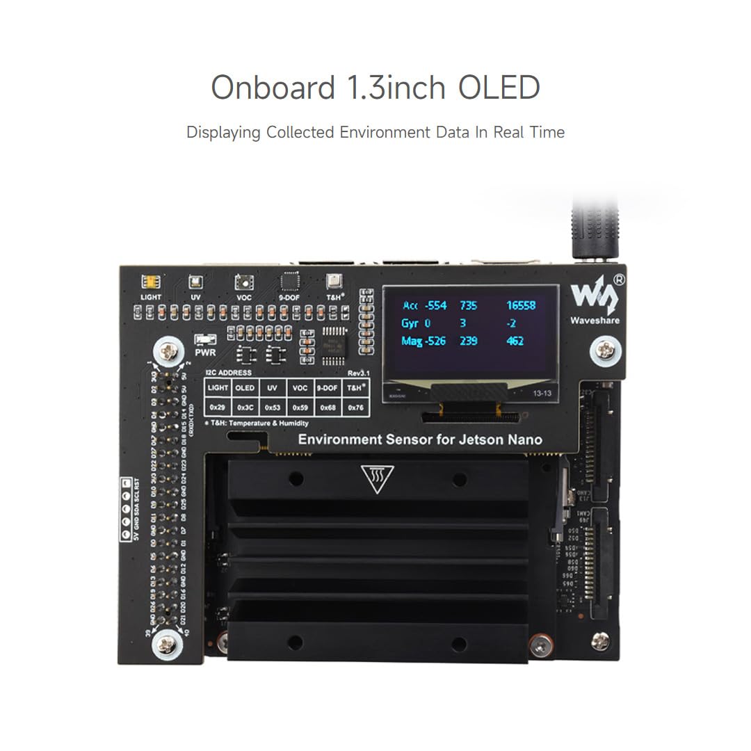 waveshare-environment-sensors-modul-f-r-jetson-nano-1-3-zoll-oled-bme280-icm2094 image 6