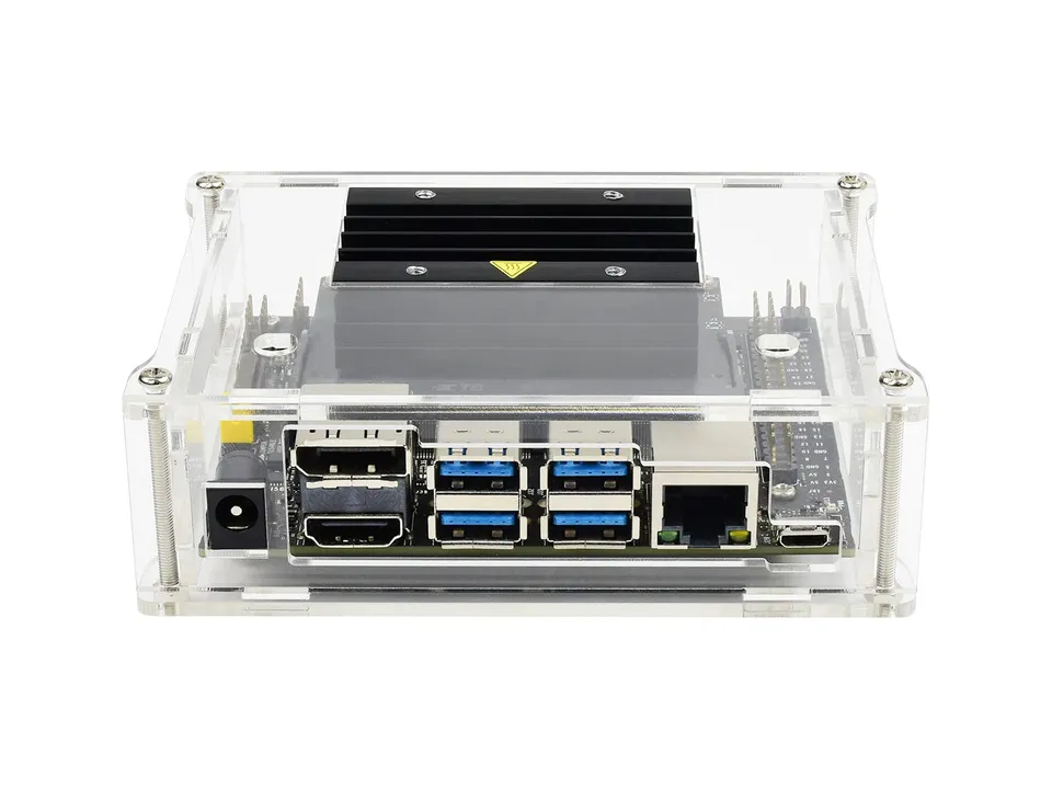 waveshare-acrylgeh-use-typ-a-f-r-jetson-nano-schutzgeh-use-mit-k-hlungs-ffnung-u image 1