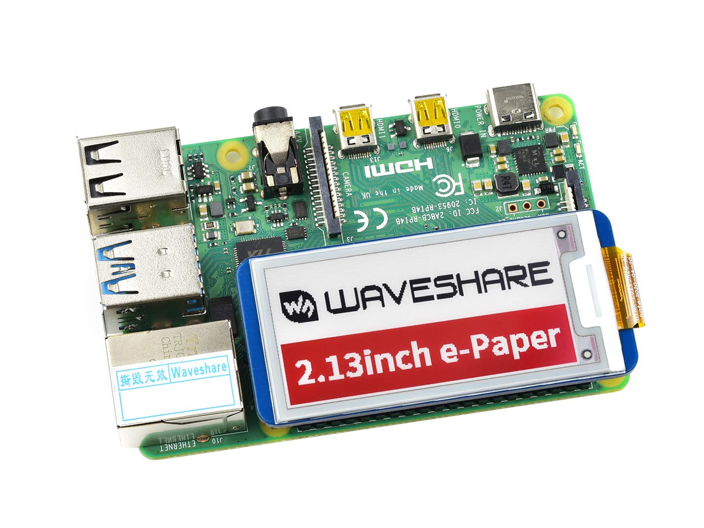 waveshare-2-13-zoll-e-paper-display-hat-250x122-rot-schwarz-wei-f-r-raspberry-pi image 7