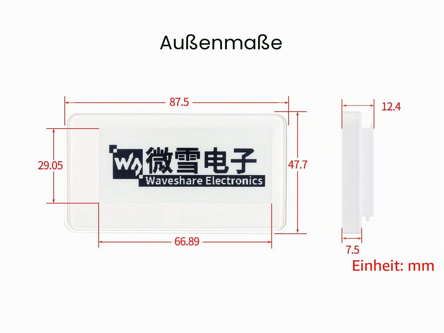 waveshare-2-9-zoll-passives-nfc-e-paper-display-ohne-batterie-kabellos image 7