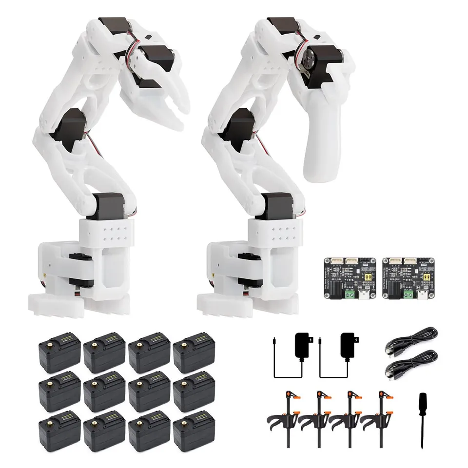 waveshare-so-arm100-6-achs-roboterarm-lerobot-kompatibel-3d-parts-kit image 1