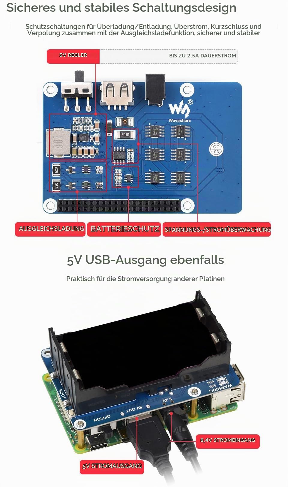 waveshare-ups-hat-usv-modul-f-r-raspberry-pi-5v image 6