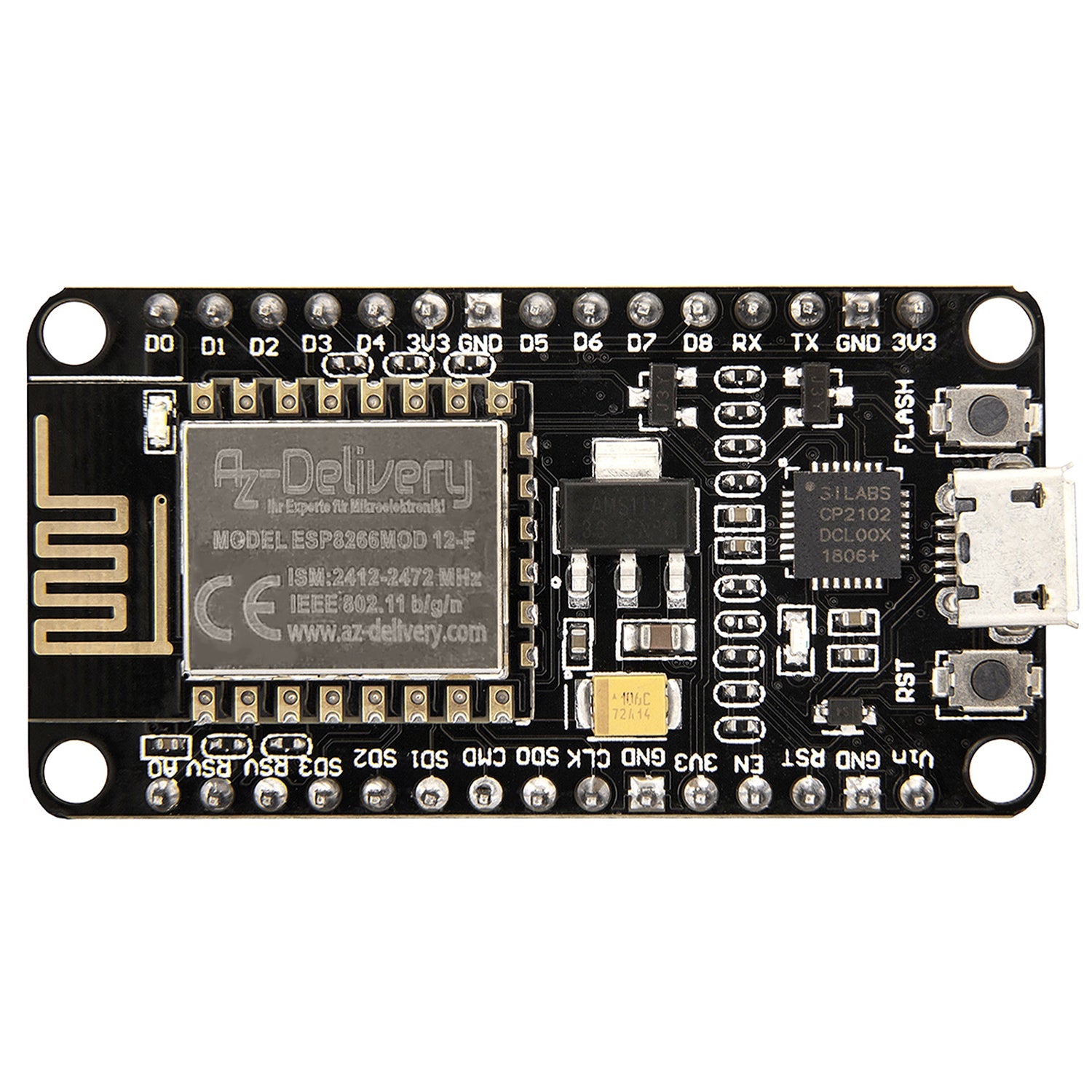 az-delivery-nodemcu-lua-amica-modul-v2-esp8266-esp-12f-wifi-development-board-mi image 3