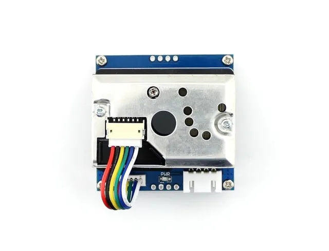 waveshare-staubsensor-detektor-modul-mit-sharp-gp2y1010au0f-f-r-pm2-5-arduino image 1