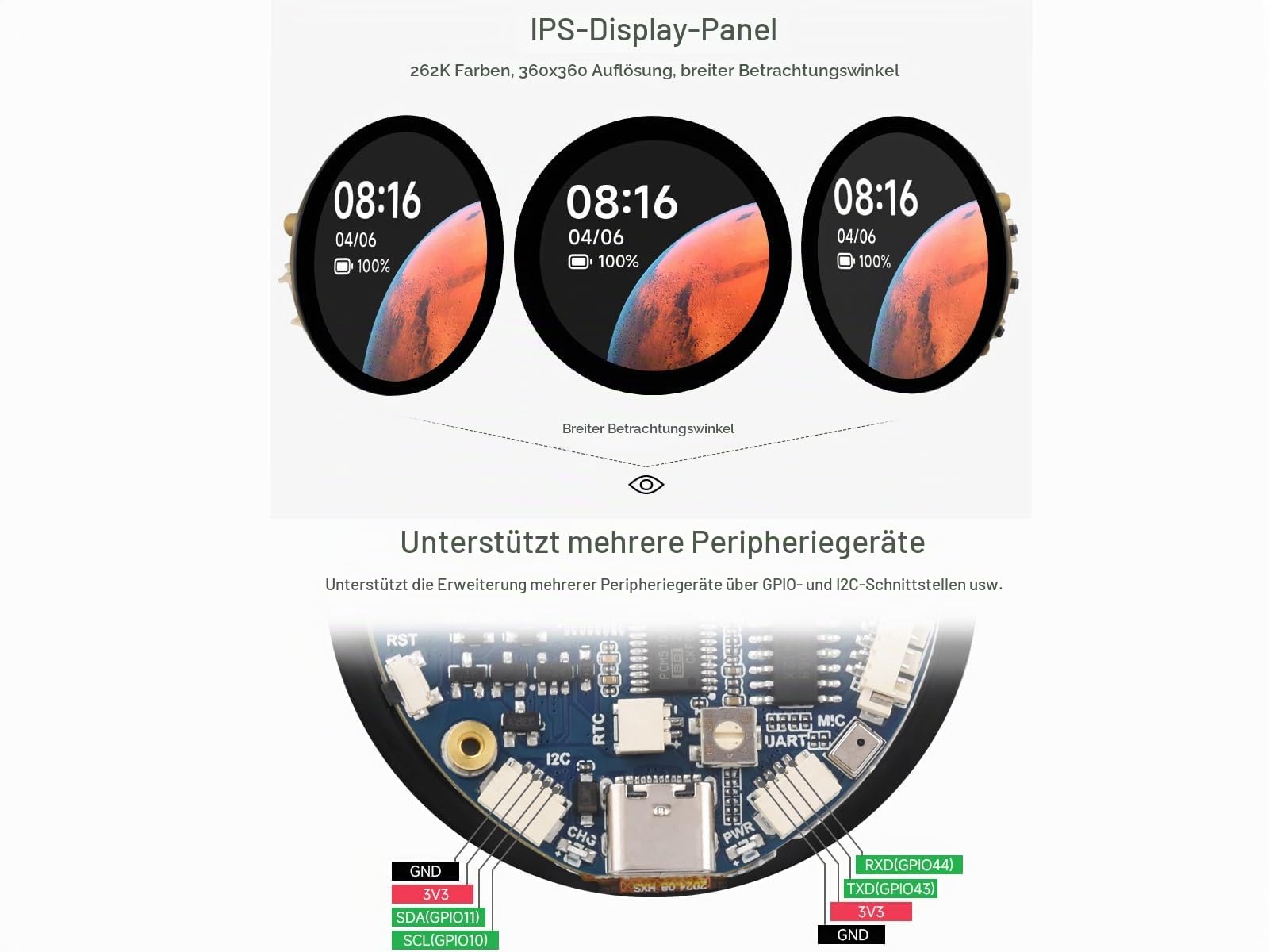 waveshare-esp32-s3-1-85-zoll-round-touch-display-board-360x360 image 4