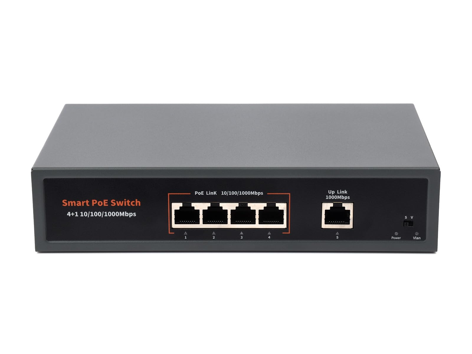 waveshare-120w-gigabit-poe-switch-4x-poe-ports-10-100-1000m image 1