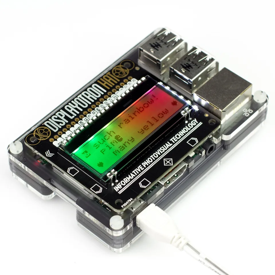 pimoroni-display-o-tron-hat-16x3-zeichen-lcd-f-r-raspberry-pi image 1