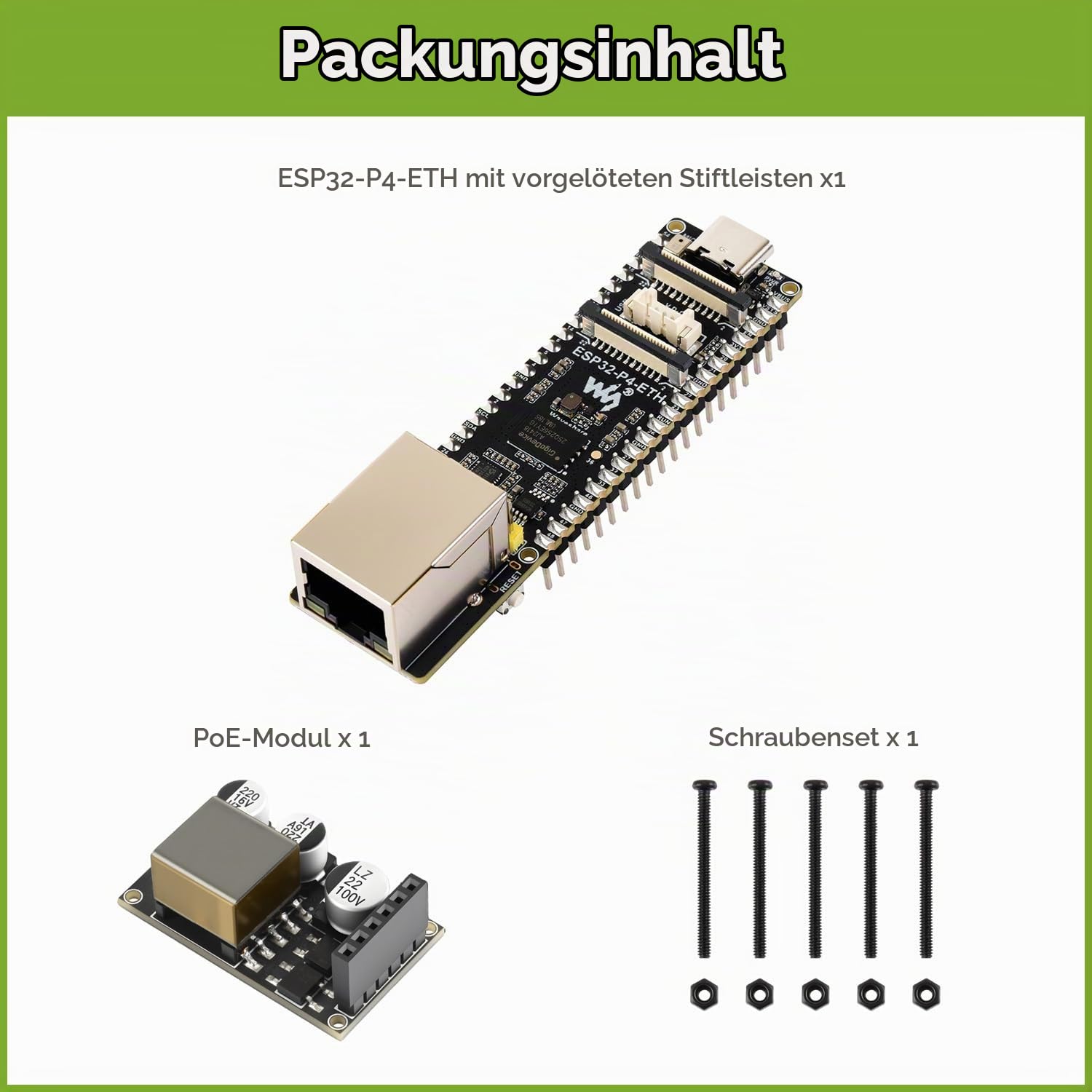 waveshare-esp32-p4-eth-high-performance-entwicklungsboard-mit-100-mbps-rj45-ethe image 2