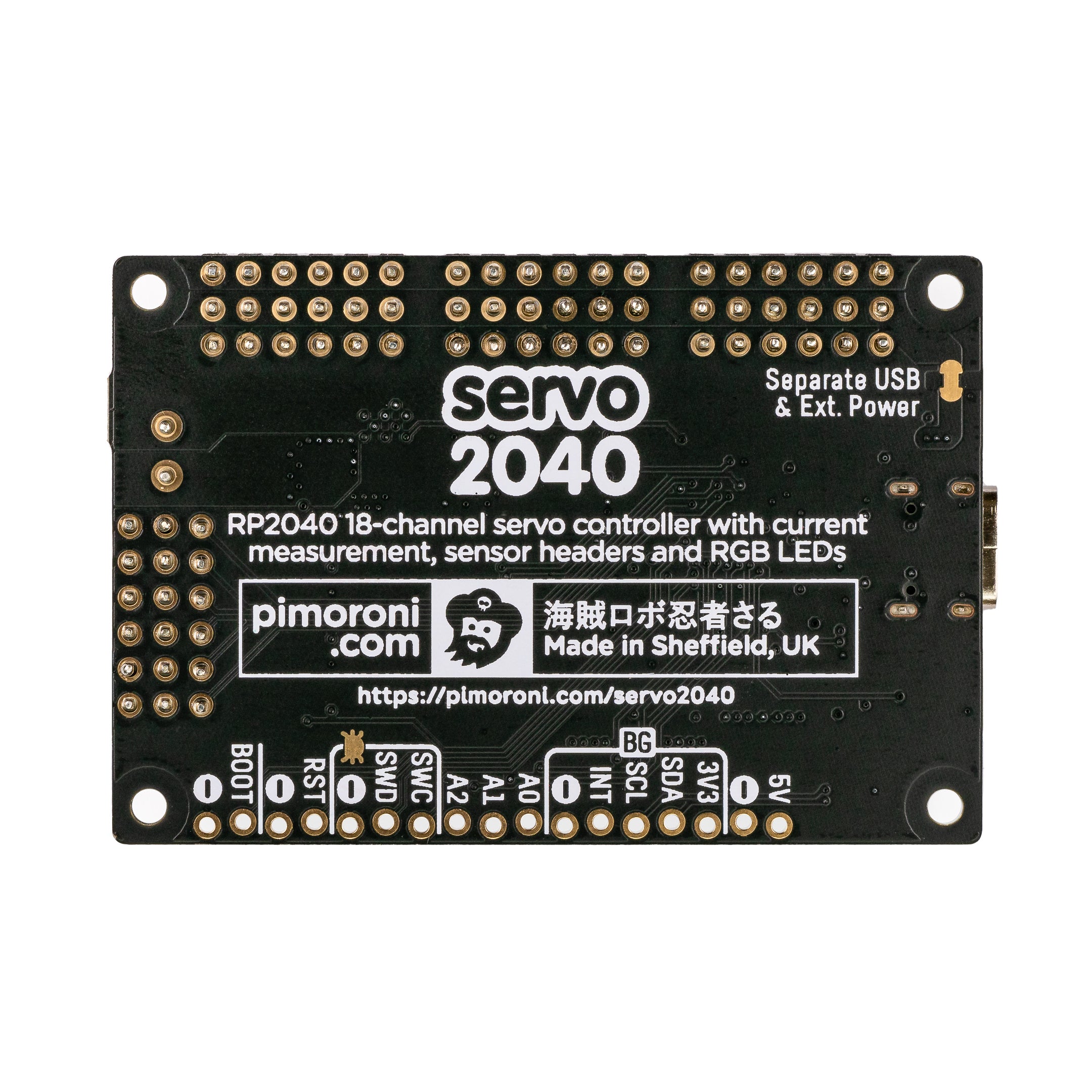 pimoroni-servo-2040-18-kanal-servo-controller-rp2040 image 3